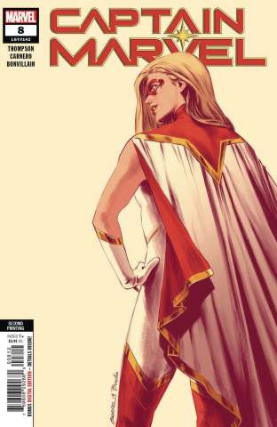 Captain Marvel #8 (Carnero New Art 2nd Printing)