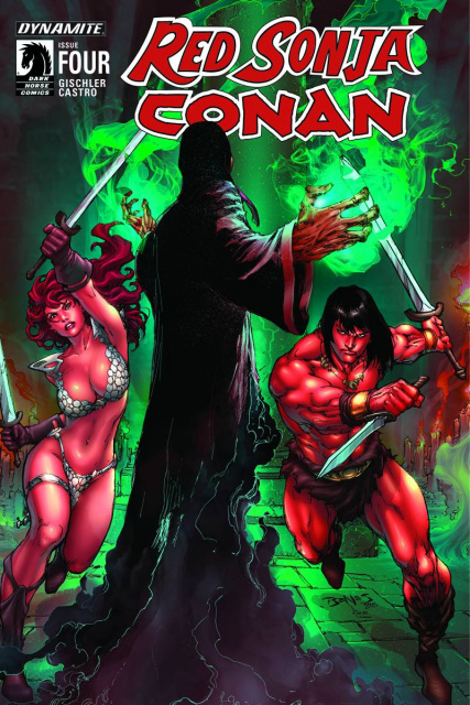 Red Sonja / Conan #4 (Benes Cover)