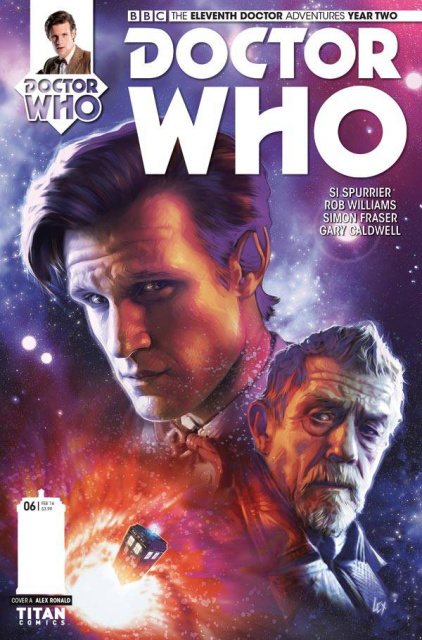 Doctor Who: New Adventures with the Eleventh Doctor, Year Two #6 (Ronald Cover)