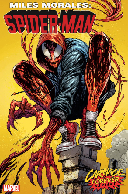 Miles Morales: Spider-Man #36 (Kirkham Carnage Forever Cover)