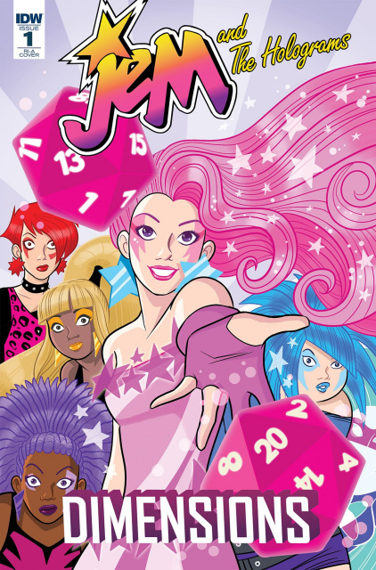 Jem and The Holograms: Dimensions #1 (10 Copy Cover)