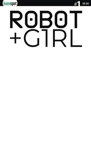 Robot + Girl #1 (Blank Sketch Cover)