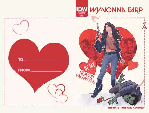 Wynonna Earp #1 (Valentine's Day Card Cover)