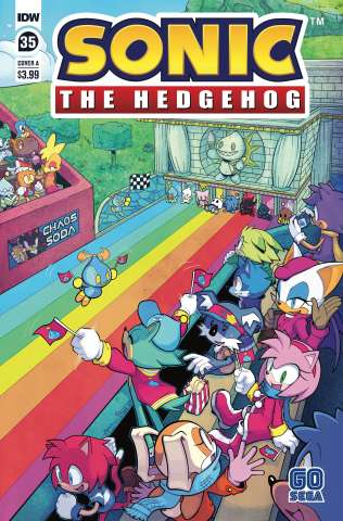 Sonic the Hedgehog #35 (Hammerstrom Cover)