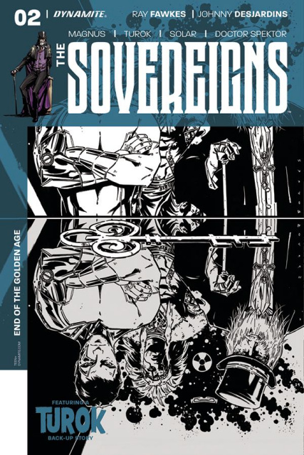 The Sovereigns #2 (10 Copy Fornes B&W Cover)