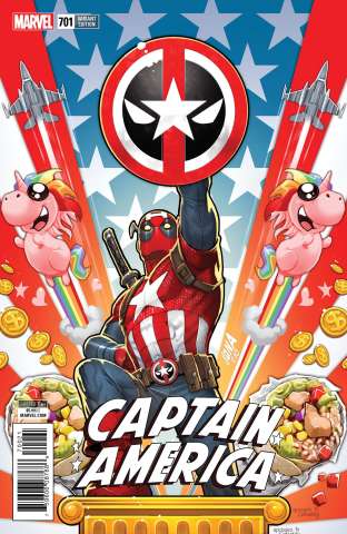 Captain America #701 (Nakayama Deadpool Cover)