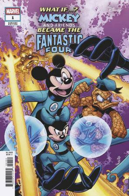 What If... Mickey and Friends Became the Fantastic Four? #1 (Bradshaw Cover)