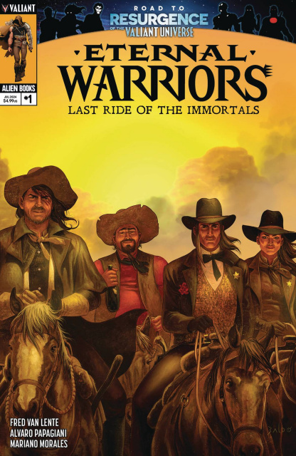 Eternal Warriors: Last Ride of the Immortals #1 (Baldo Cover)