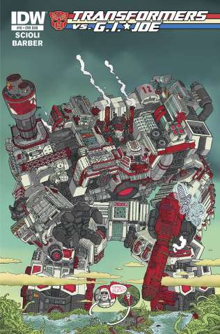 Transformers vs. G.I. Joe #10 (Subscription Cover)
