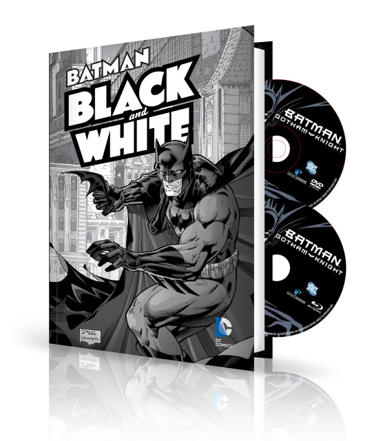 Batman: Black & White Vol. 1: Book & DVD/BluRay Set