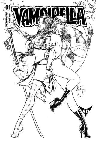 Vampirella #1 (Tucci B&W Cover)