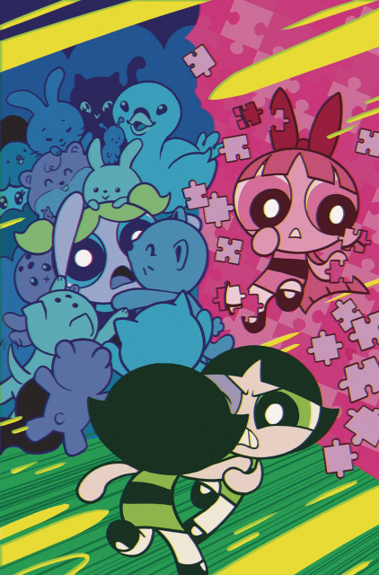 The Powerpuff Girls #3 (Ganucheau Virgin Cover)