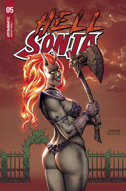 Hell Sonja #5 (Linsner Cover)