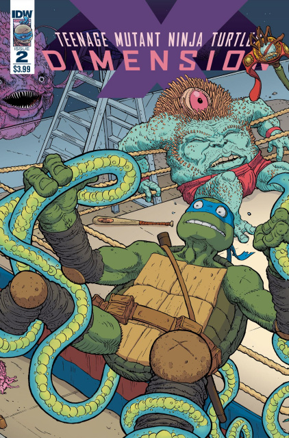 Teenage Mutant Ninja Turtles: Dimension X #2 (Pitarra Cover)