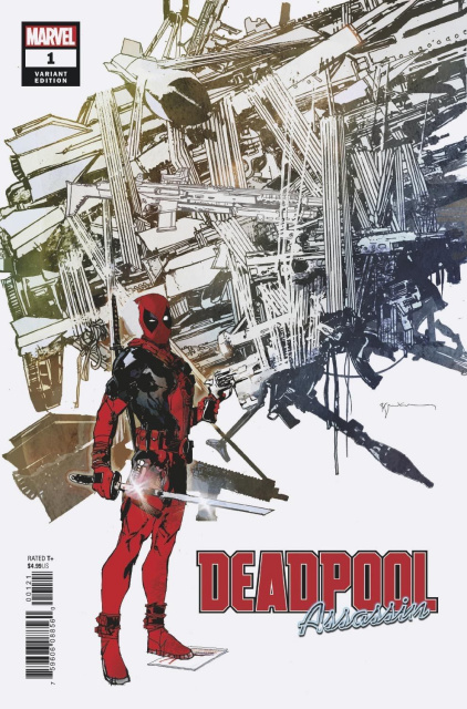Deadpool: Assassin #1 (Sienkiewicz Cover)