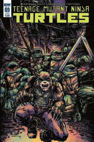 Teenage Mutant Ninja Turtles #69 (Subscription Cover)