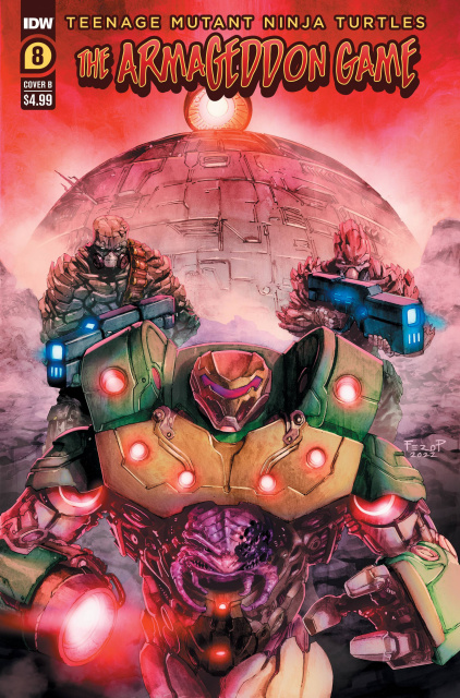 Teenage Mutant Ninja Turtles: The Armageddon Game #8 (Pe Cover)