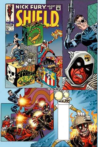 Deadpool #10 (Koblish Secret Comic Cover)