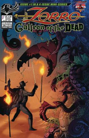 Zorro: Galleon of the Dead #1 (Wolfer Cover)