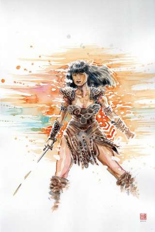 Xena: Warrior Princess #4 (10 Copy Mack Virgin Cover)