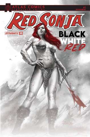 Red Sonja: Black, White, Red #1 (Deibert & Staggs Signed Atlas Cover)