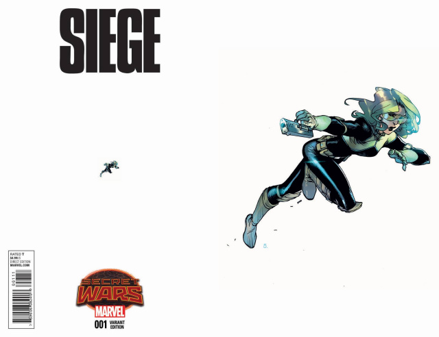Siege #1 (Bengal Ant-Sized Cover)