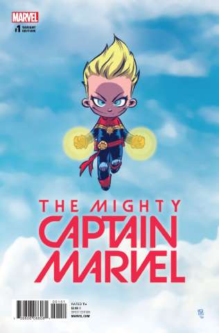 The Mighty Captain Marvel #1 (Young Cover)