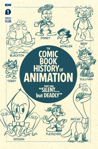 The Comic Book History of Animation #1 (Dunlavey Cover)