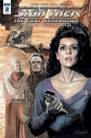 Star Trek: The Next Generation - Terra Incognita #2 (25 Copy Woodward Cover)