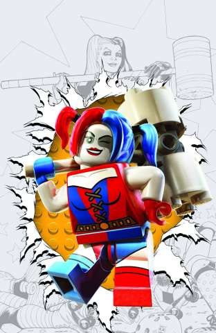 Harley Quinn #12 (Lego Cover)