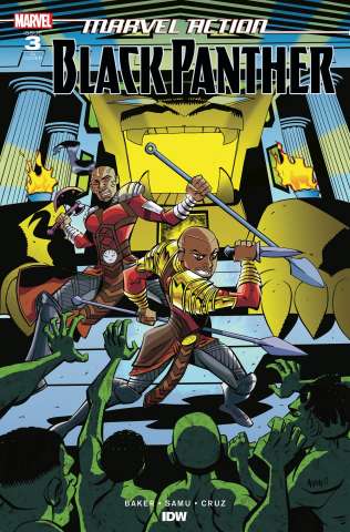 Marvel Action: Black Panther #3 (10 Copy Oeming Cover)