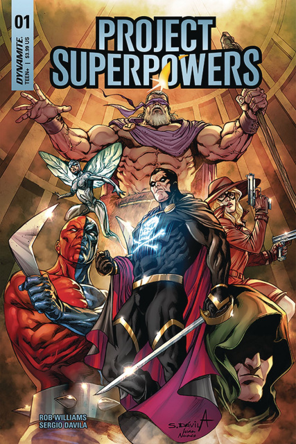 Project Superpowers #1 (Davila Cover)