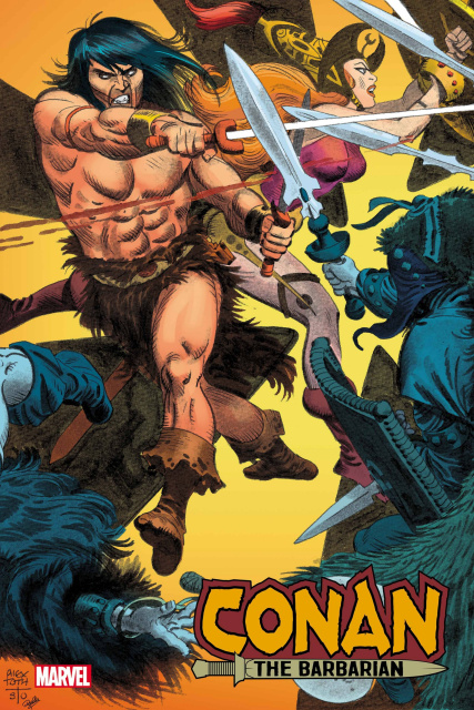 Conan the Barbarian #25 (Toth Hidden Gem Cover)