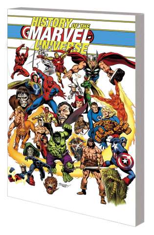 History of the Marvel Universe (Buscema Cover)
