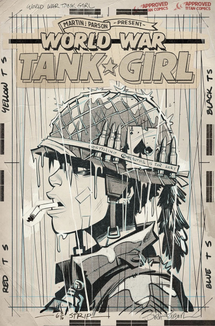 Tank Girl: World War Tank Girl #4 (Parson Cover)