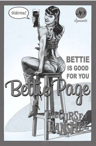 Bettie Page and The Curse of the Banshee #3 (25 Copy Mooney Cover)
