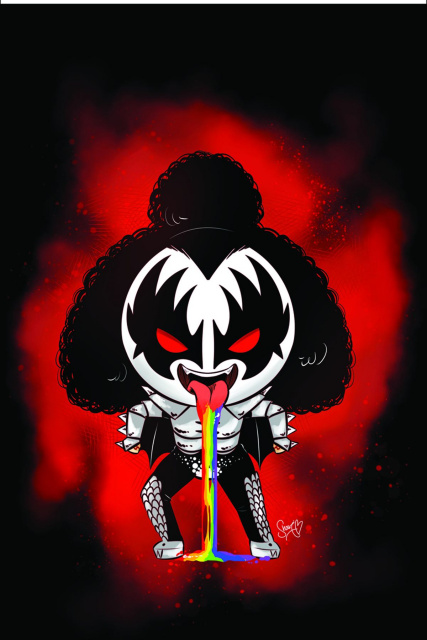 KISS #1 (15 Copy Demon Emoji Virgin Cover)