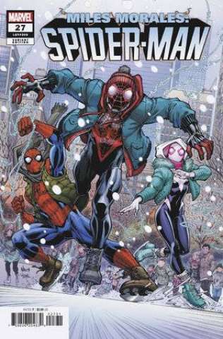 Miles Morales: Spider-Man #27 (Todd Nauck Winter Holiday Cover)