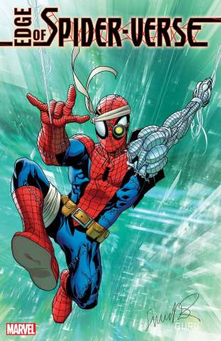 Edge of Spider-Verse #2 (Larroca Cyborg Spider-Man Cover)