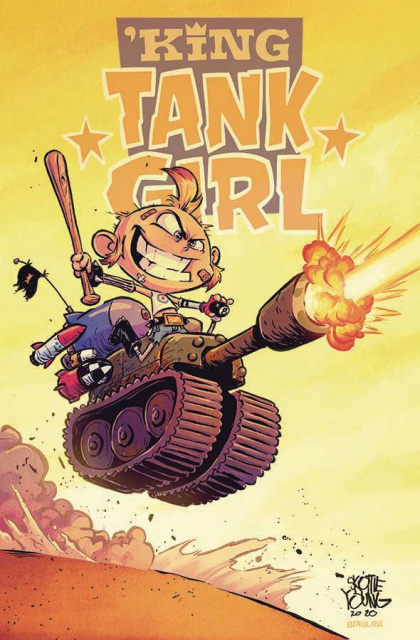 King Tank Girl #5 (Skottie Young Cardstock Cover)
