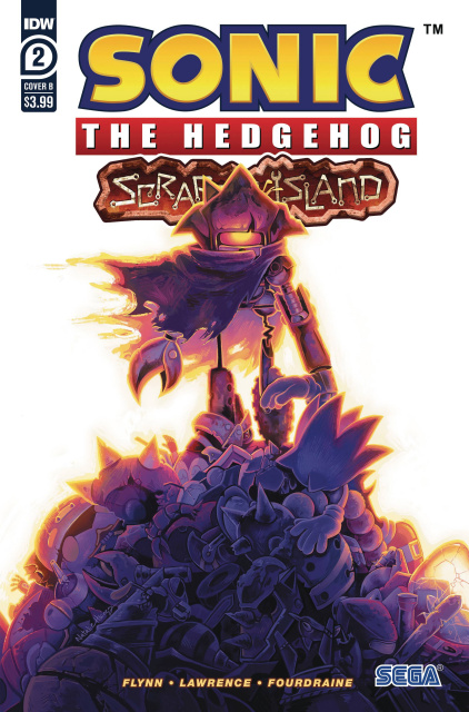 Sonic the Hedgehog: Scrapnik Island #2 (Haines Cover)