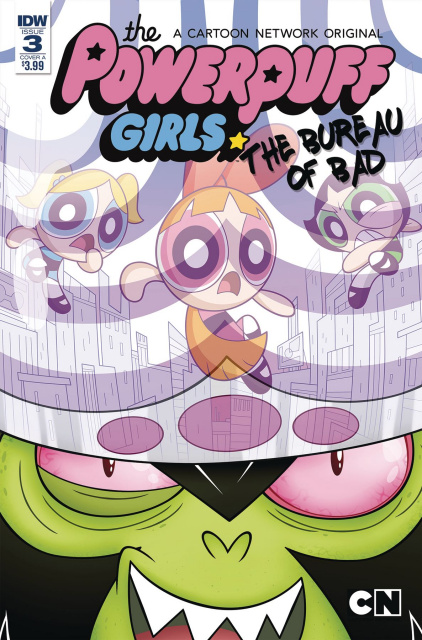 The Powerpuff Girls: The Bureau of Bad #3 (Murphy Cover)