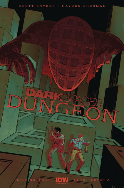 Dark Spaces: Dungeon #4 (Sherman Cover)