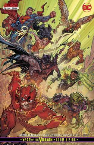 Justice League #33 (Card Stock Cover)