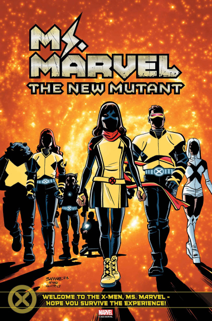 Ms. Marvel: The New Mutant #4 (Chris Samnee Team Homage Cover)