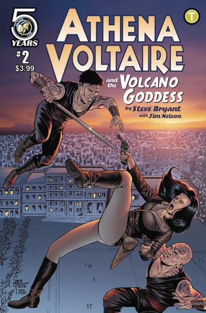 Athena Voltaire and the Volcano Goddess #2 (Bryant Cover)