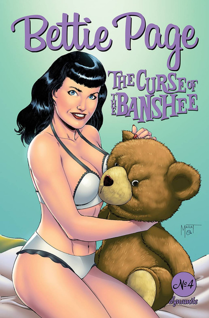 Bettie Page and The Curse of the Banshee #4 (Mychaels Cover)