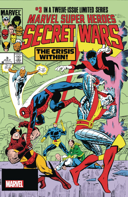 Marvel Super Heroes: Secret Wars #3 (Facsimile Edition Foil Cover)