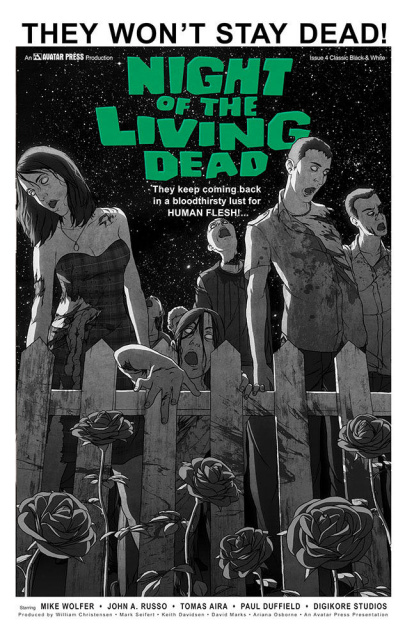 Night of the Living Dead #4 (Classic Cover)