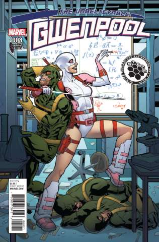 Gwenpool #8 (Sliney Steam Cover)